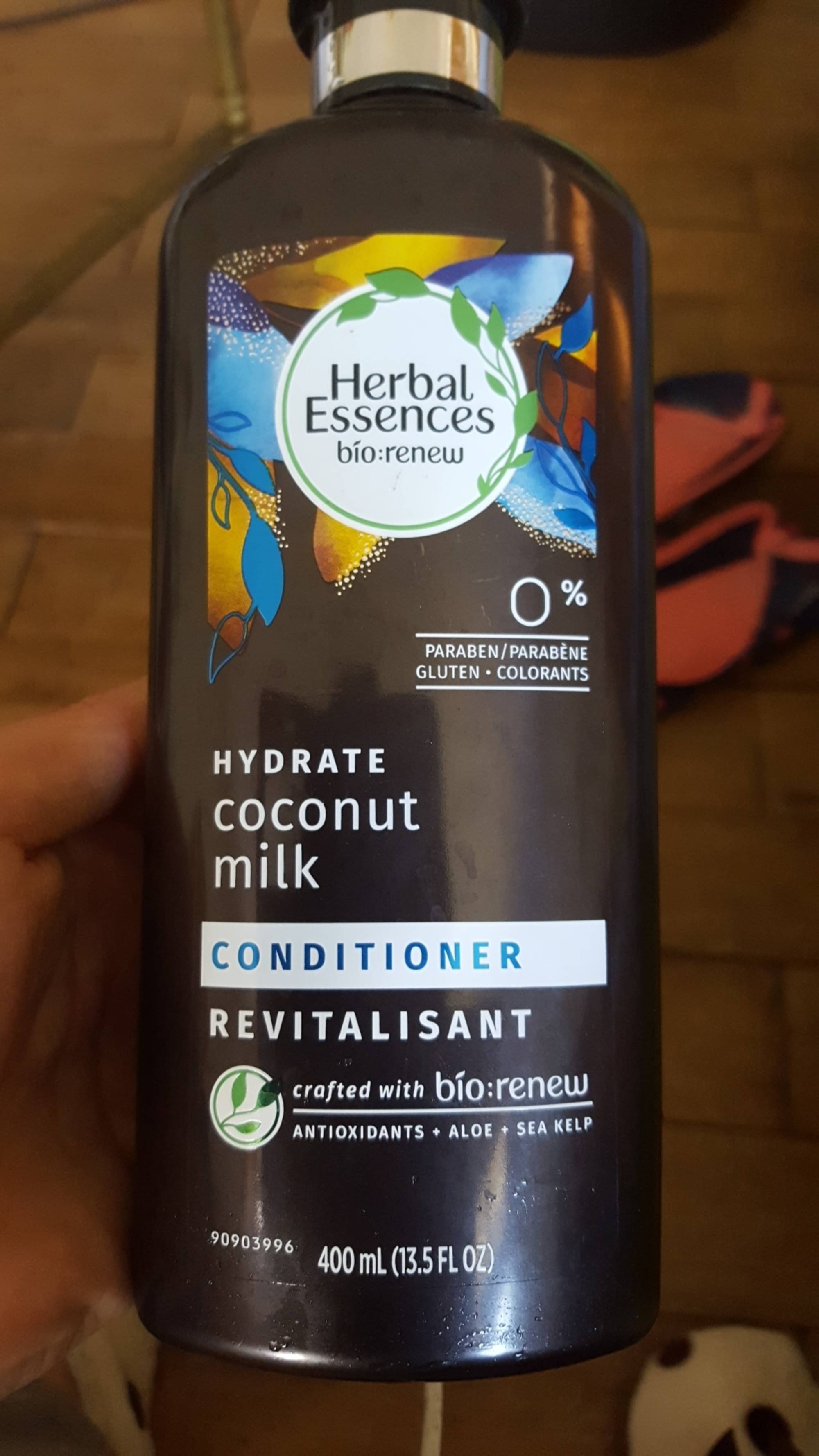 HERBAL ESSENCES - Revitalisant - Coconut milk conditioner