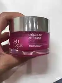 NOCIBÉ - Age Focus - Crème nuit anti-rides