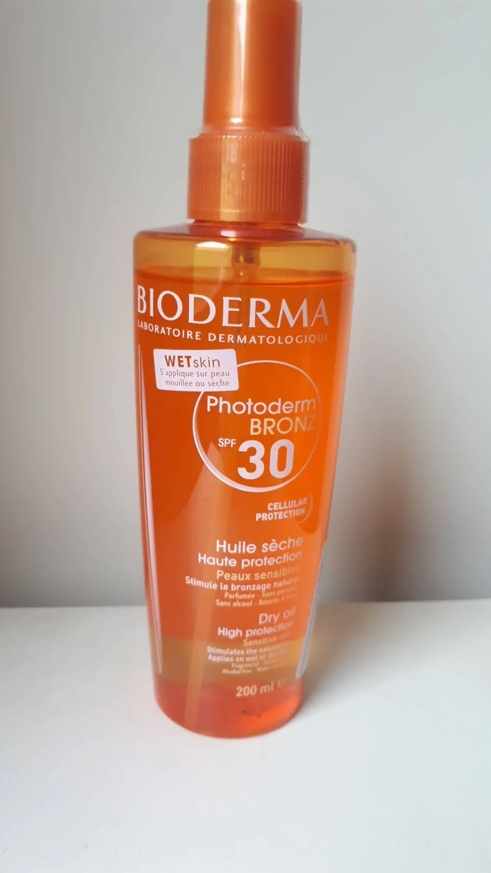 BIODERMA - Photoderm Bronz SPF 30 - Huile sèche haute protection