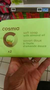 COSMIA - Savon doux à l'huile d'amande douce