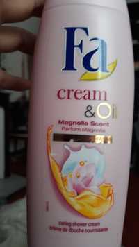FA - Cream & oil parfum magnolia - Crème de douche nourrissante