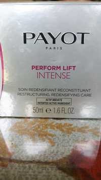 PAYOT PARIS - Perform lift intense - Soin redensifiant reconstituant