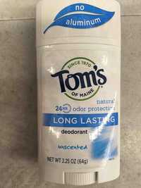 TOM'S OF MAINE - Long lasting - Deodorant 24h