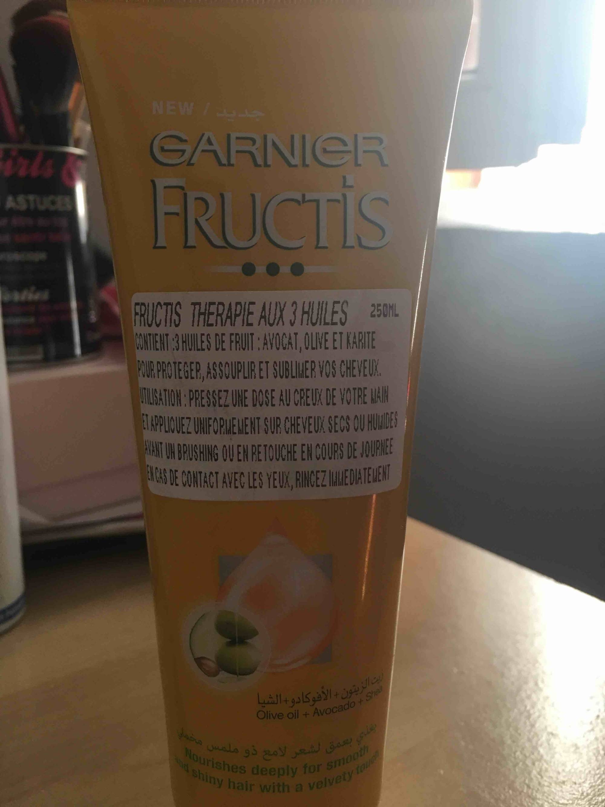 GARNIER - Fructis - Thérapie aux 3 huiles