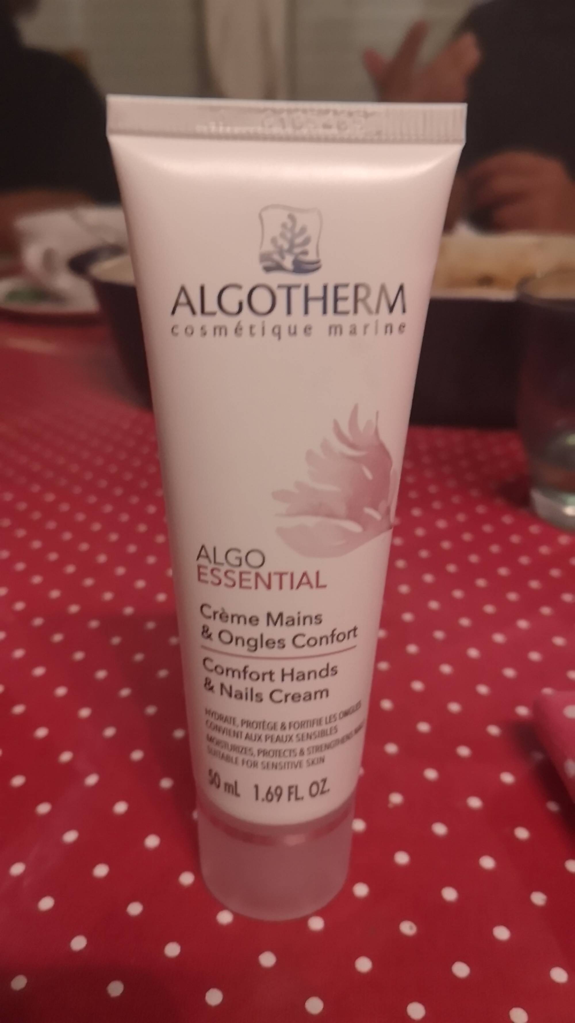 ALGOTHERM - Algo essential - Crème mains & ongles confort