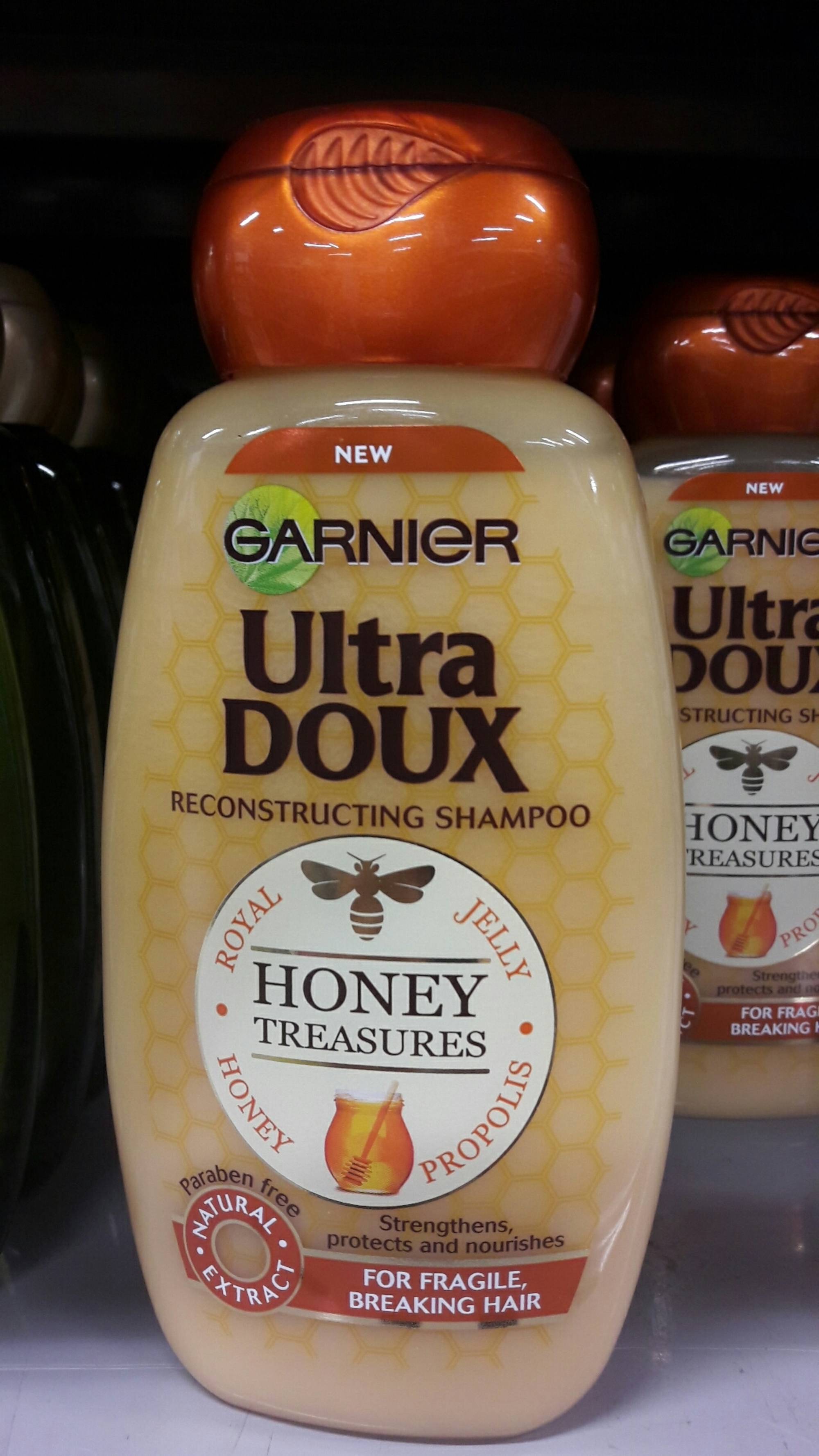 GARNIER - Ultra doux honey treasures - Reconstructing shampoo