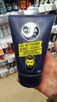 NIVEA - Men - Gel nettoyant barbe + visage