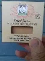 SO'BIO ÉTIC - Teint divin - Poudre de teint unifiante 