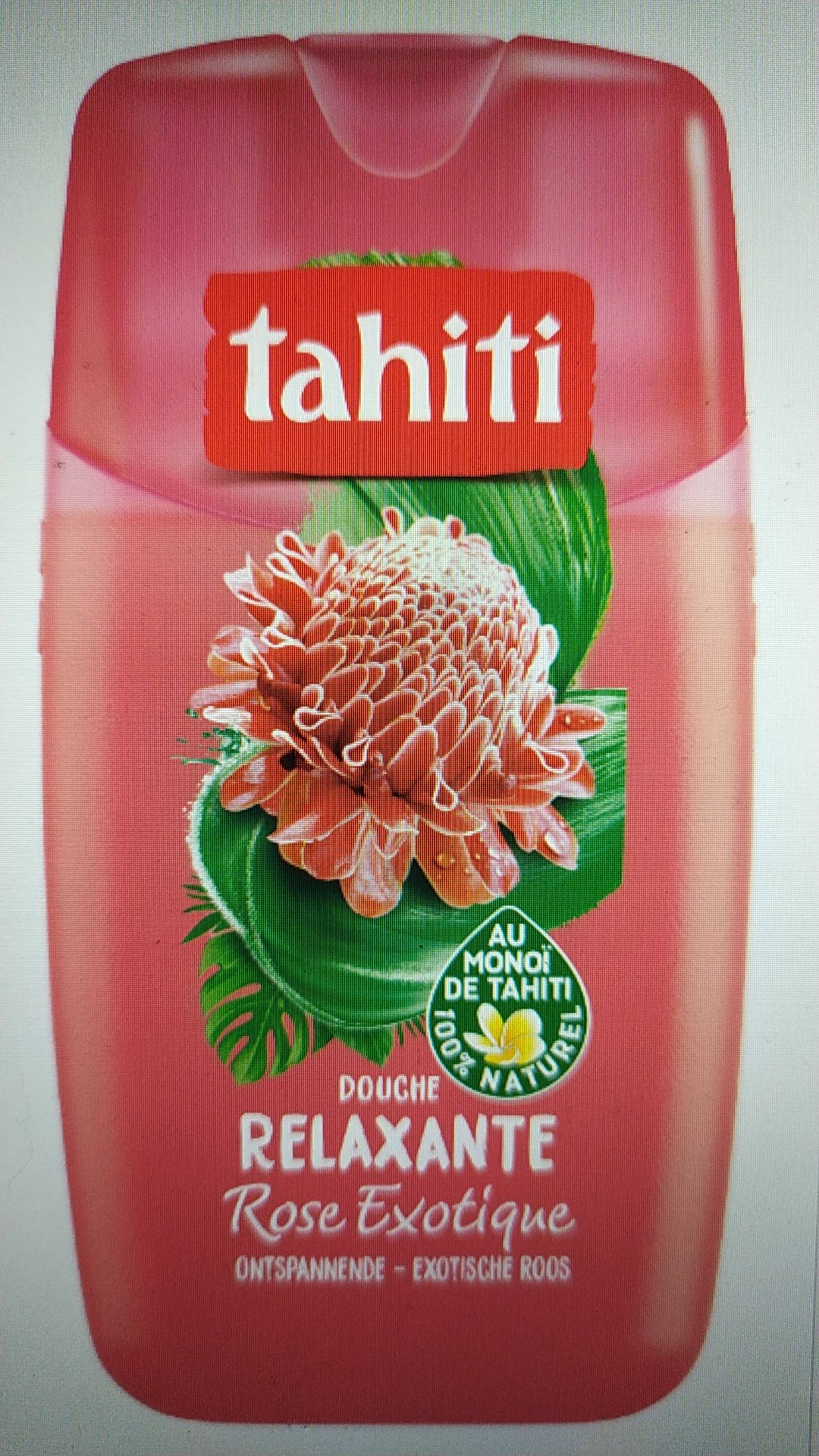 TAHITI - Rose exotique - Douche relaxante