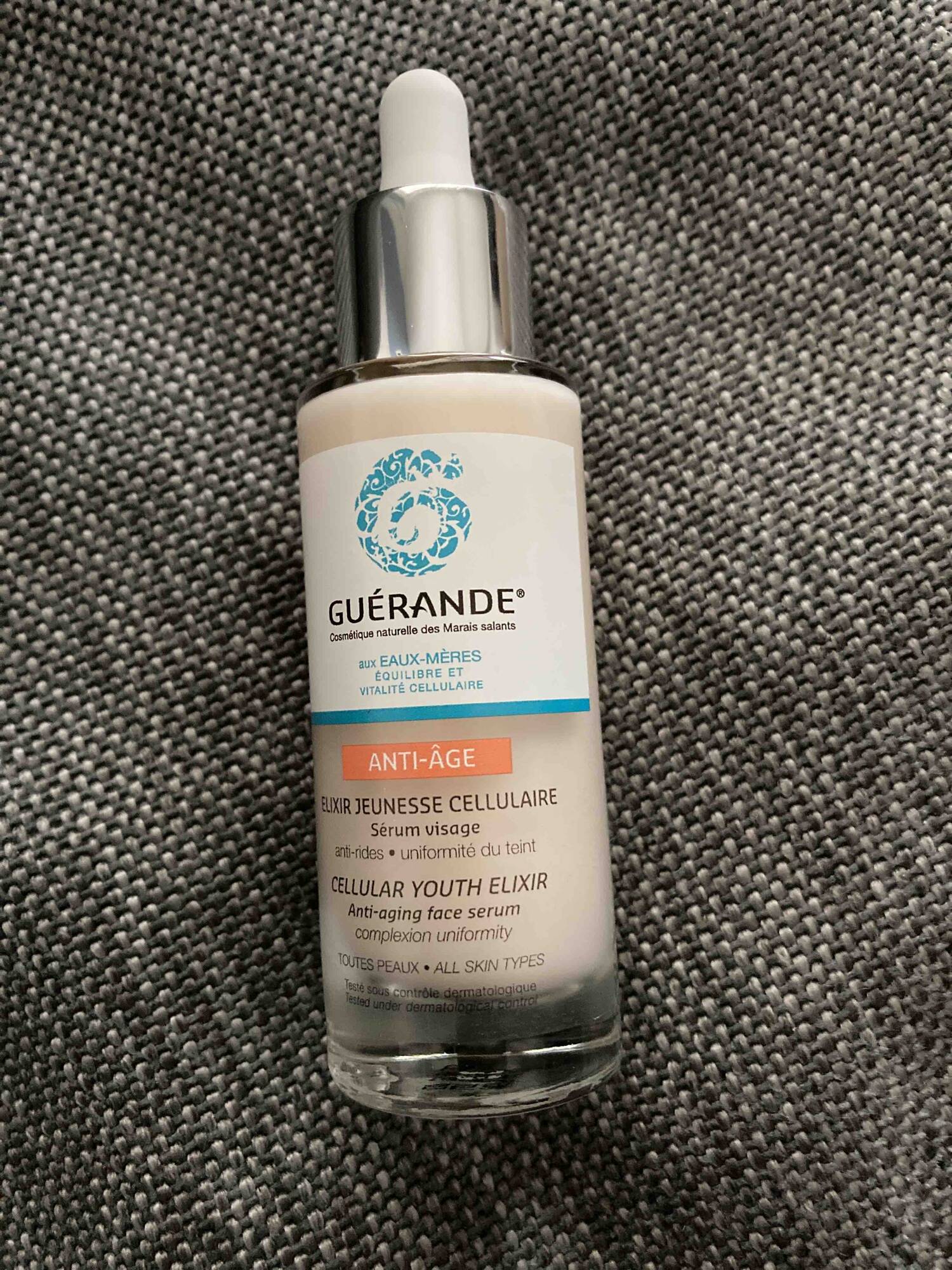 GUÉRANDE - Elixir jeunesse cellulaire - Sérum visage
