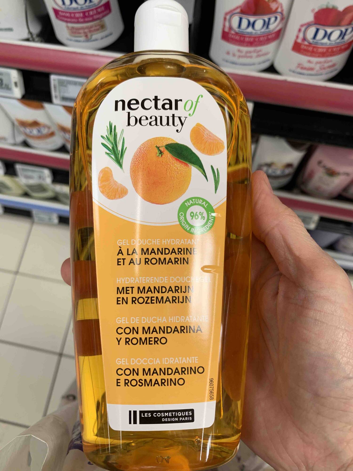 NECTAR OF BEAUTY - Gel douche hydratant à la mandarine et au romarin