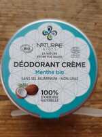 NATURAE BIOTY - Menthe bio - Déodorant crème 