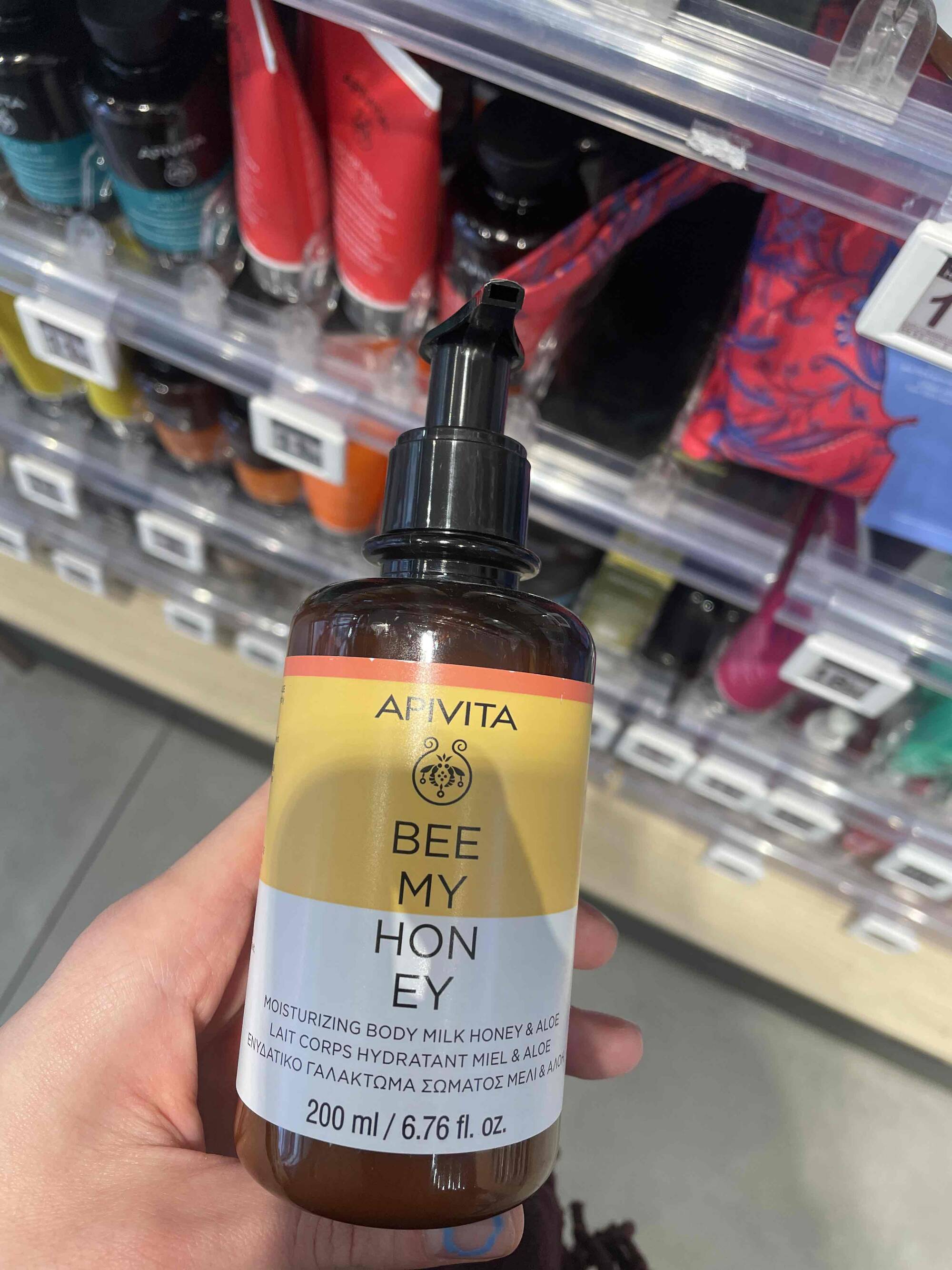 APIVITA - Bee my honey - Lait corps hydratant miel et aloe
