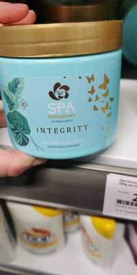 SPA EXCLUSIVES - Integrity - Sea salt body scrub white lotus scendted