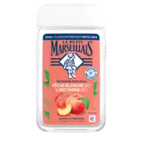 LE PETIT MARSEILLAIS - LE PETIT MARSEILLAIS Gel Douche bio extra doux pêche blanche & nectarine LE PETIT MARSEILLAIS 250ml