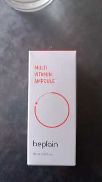 BE PLAIN - Multi vitamine ampoule 