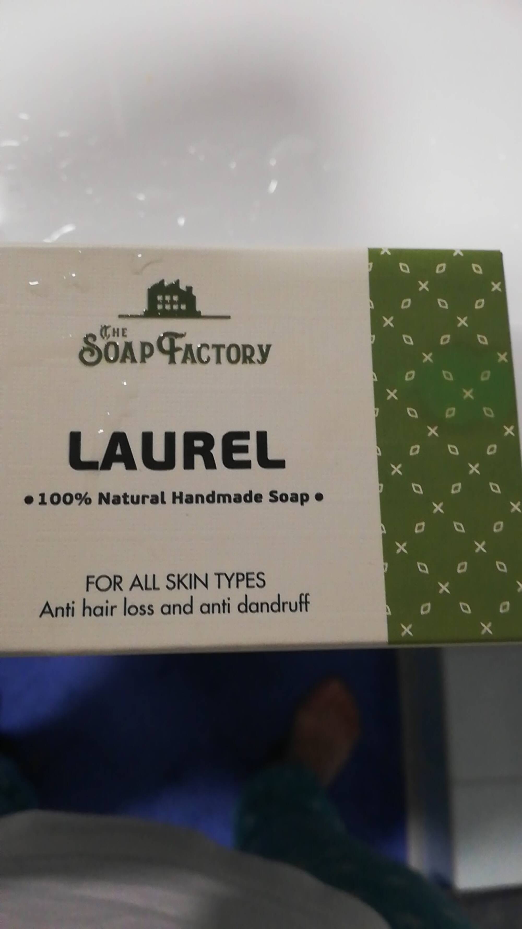 THE SOAP FACTORY - Laurel - 100% natural handmade soap