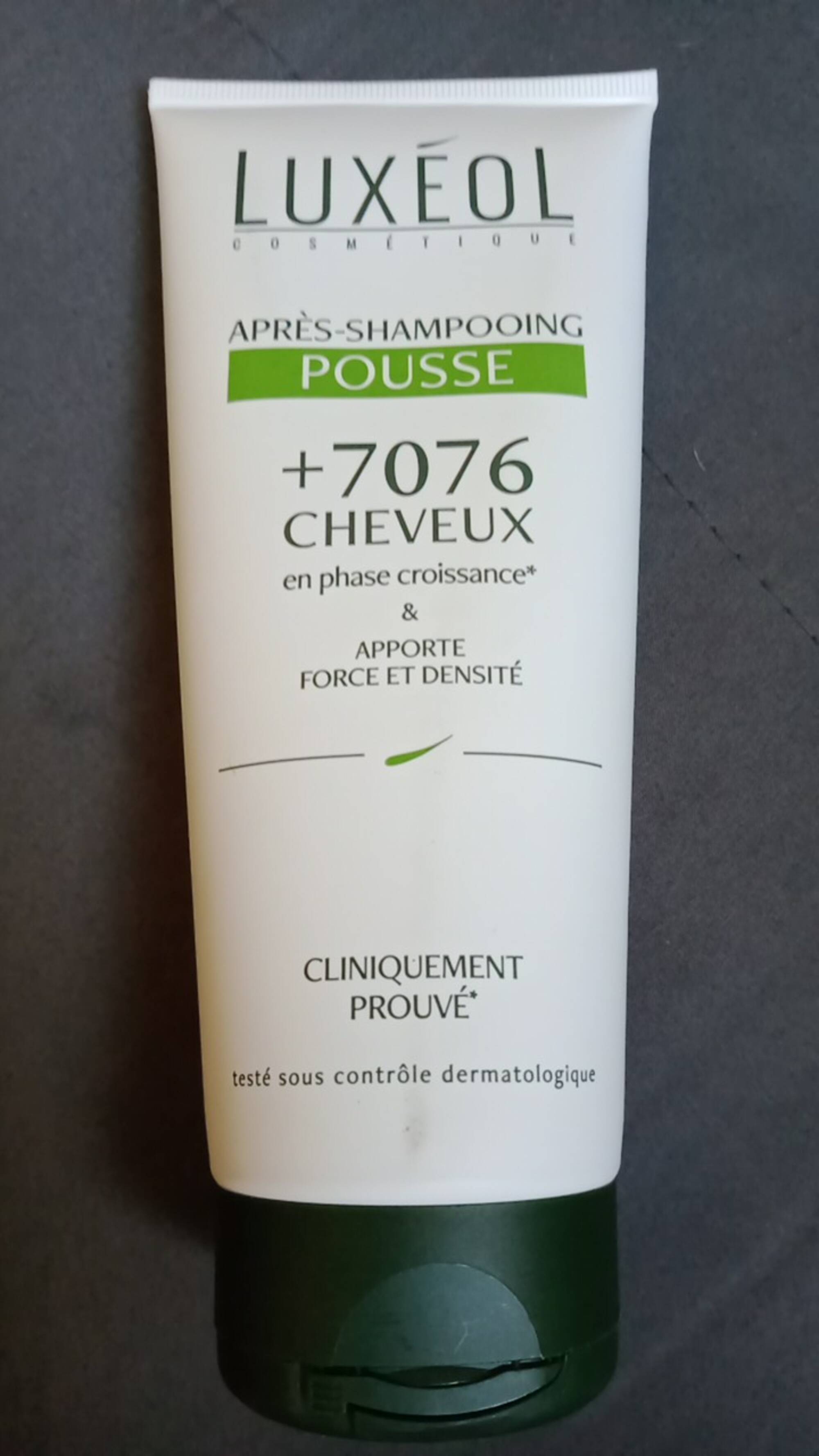 LUXÉOL - +7076 cheveux - Après-shampooing pousse