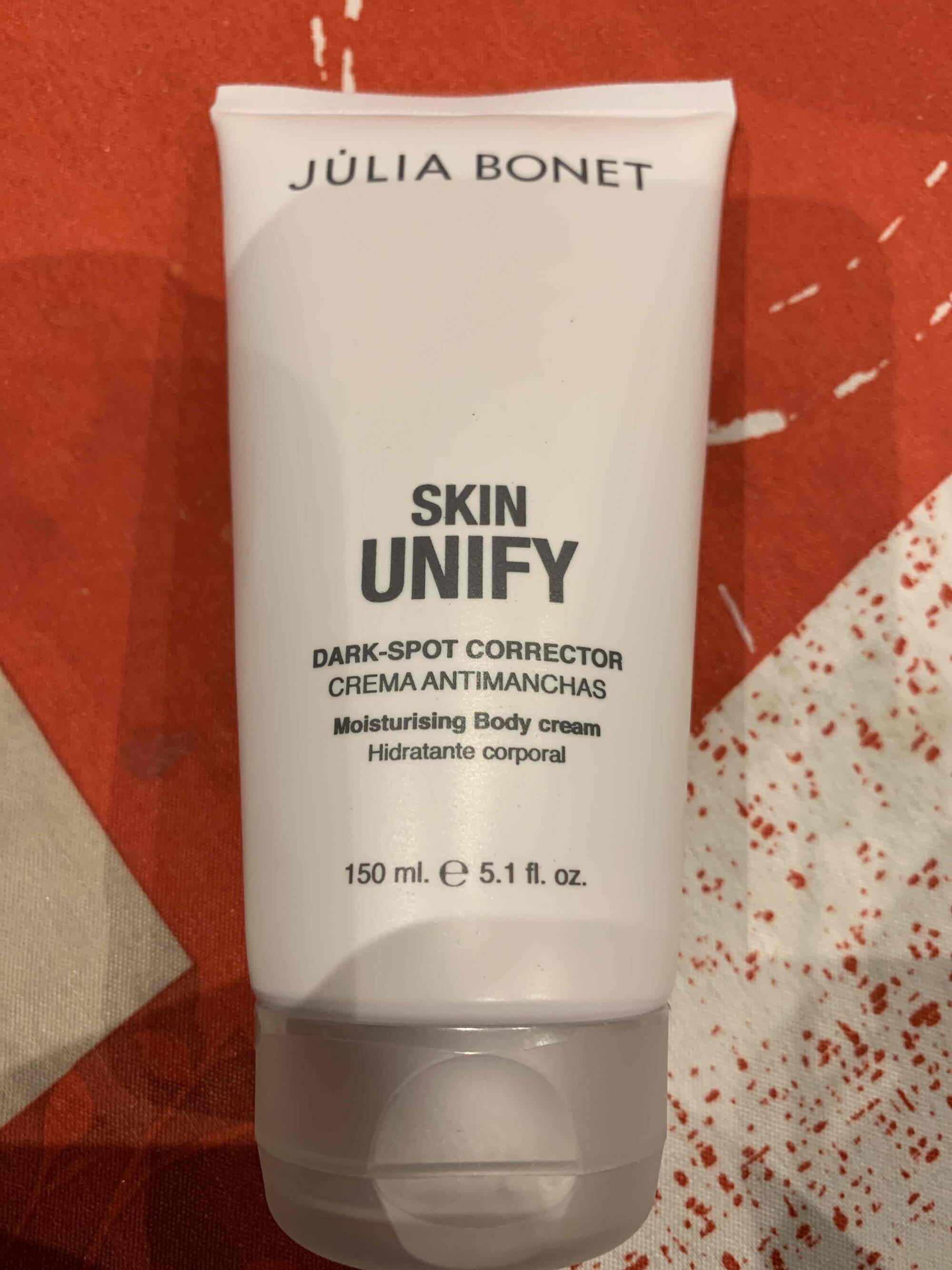 JULIA BONET - Skin unify - Moisturising body cream
