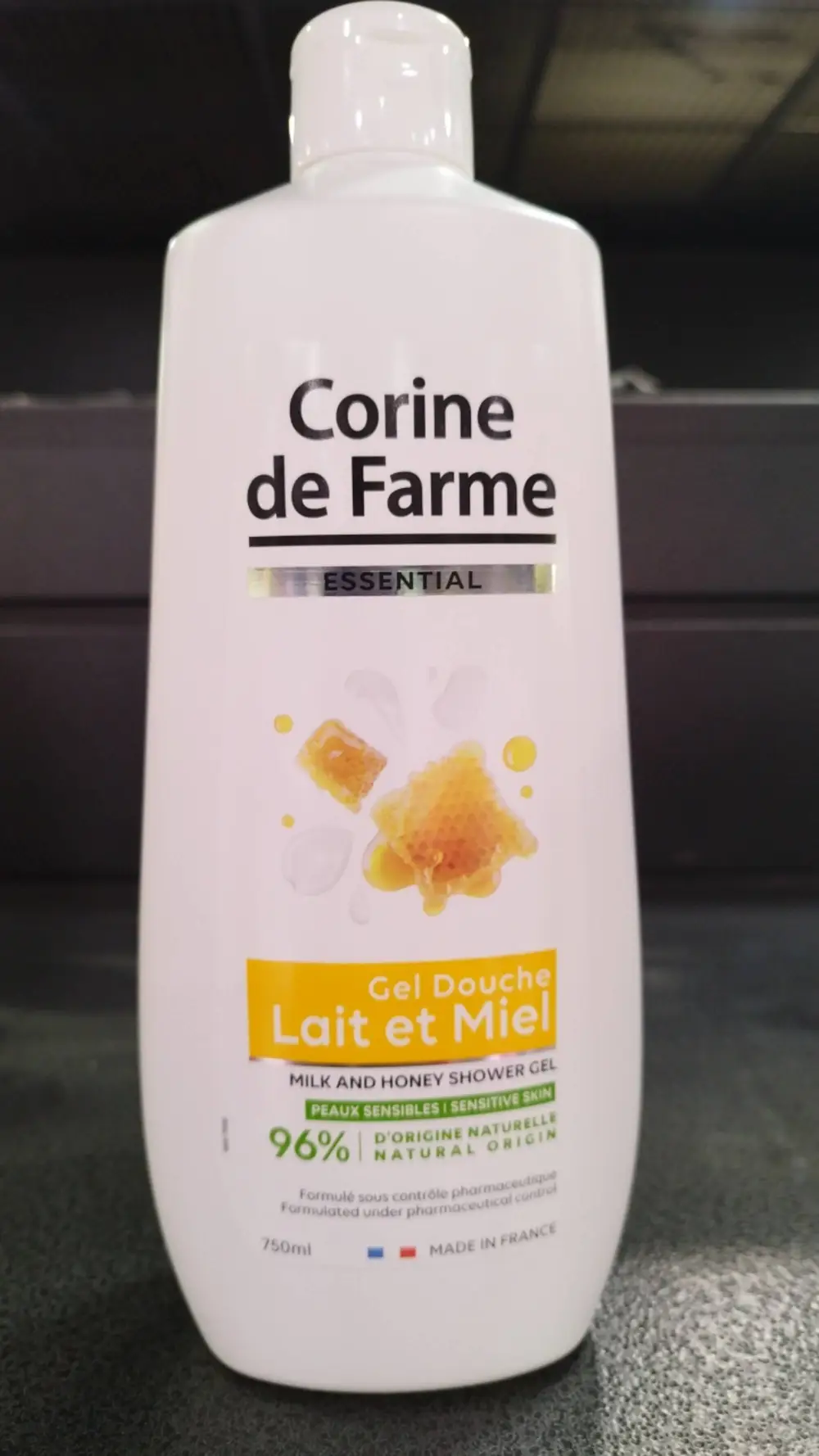 CORINE DE FARME - Gel douche lait et miel