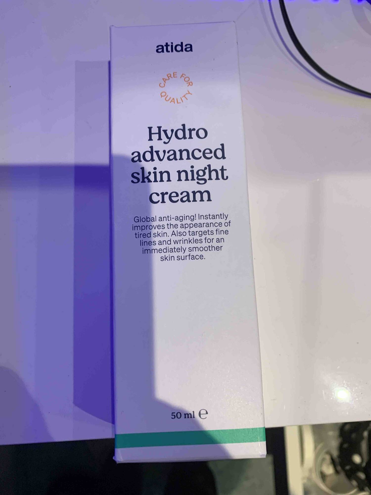 ATIDA - Hydro advanced skin night cream