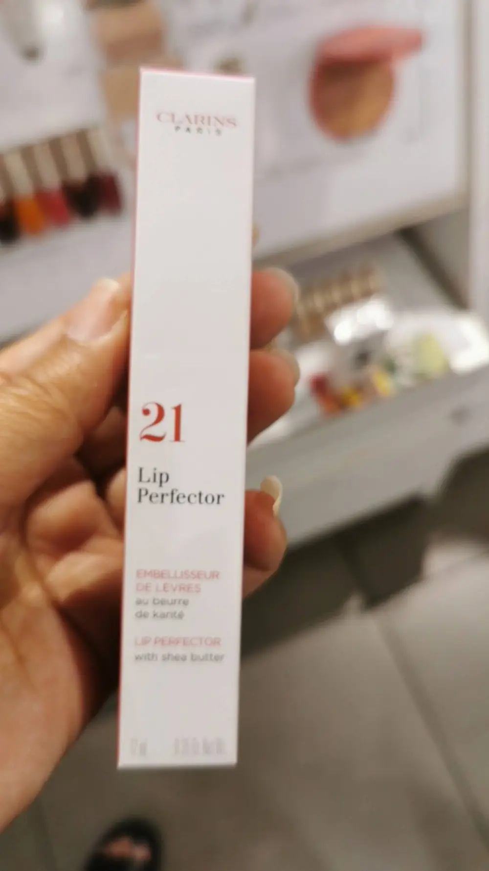 CLARINS - 21 Lip perfector - Embellisseur de lèvres au beurre de karité