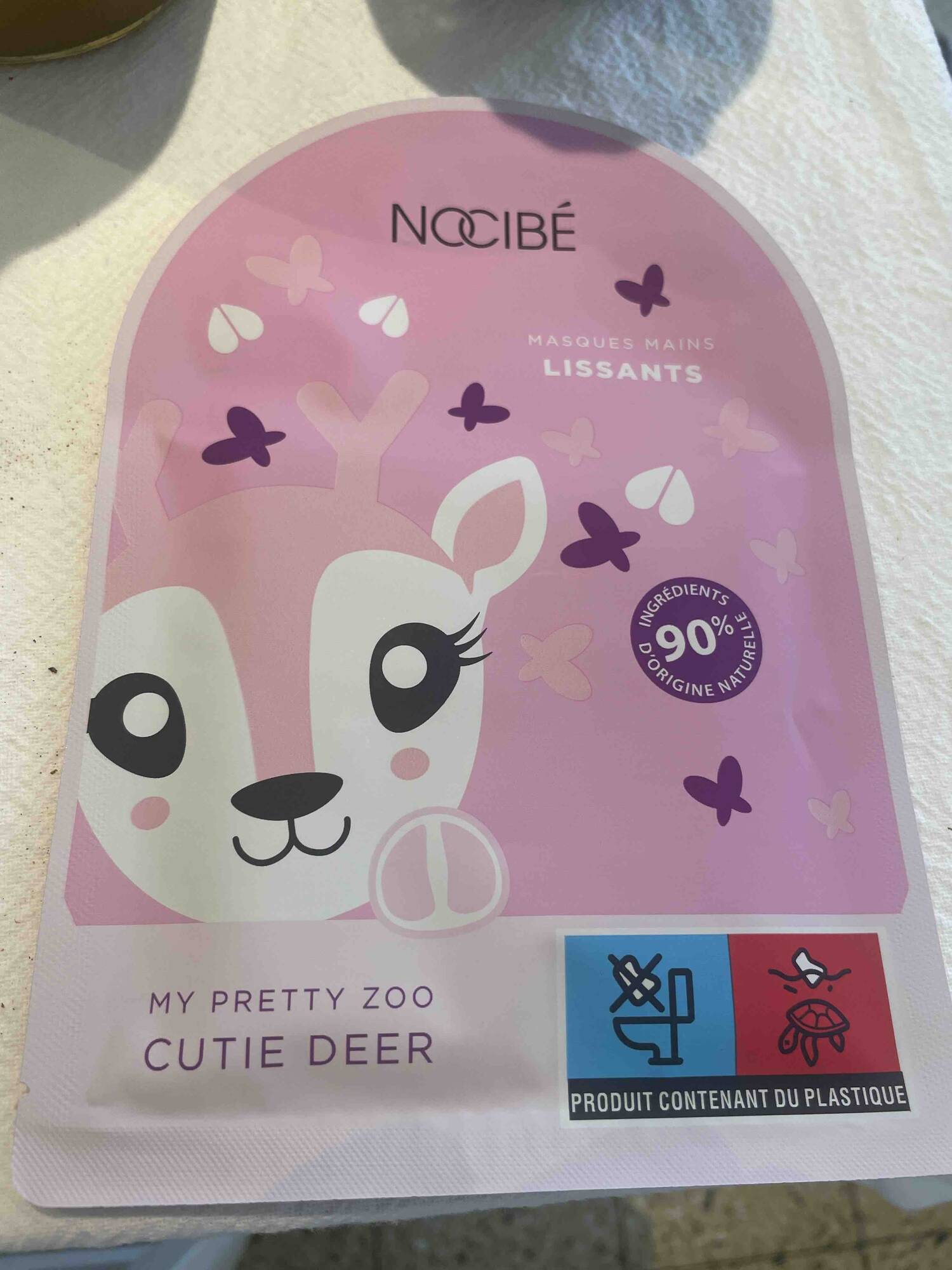 NOCIBÉ - My pretty zoo Cutie deer - Masque mains lissants