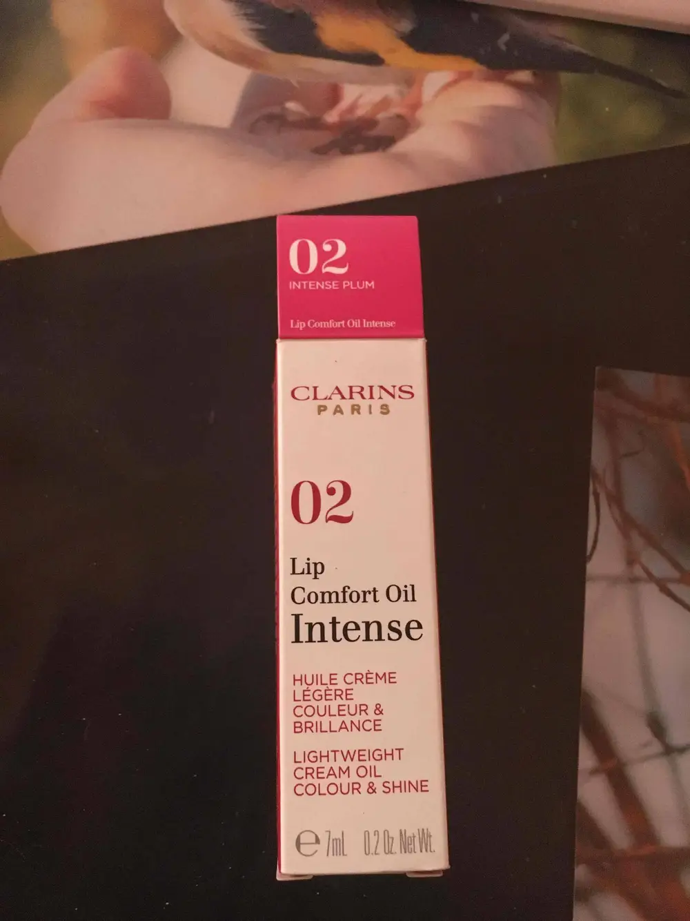 CLARINS - 02 Intense plum - Huile crème légère couleur & brillance