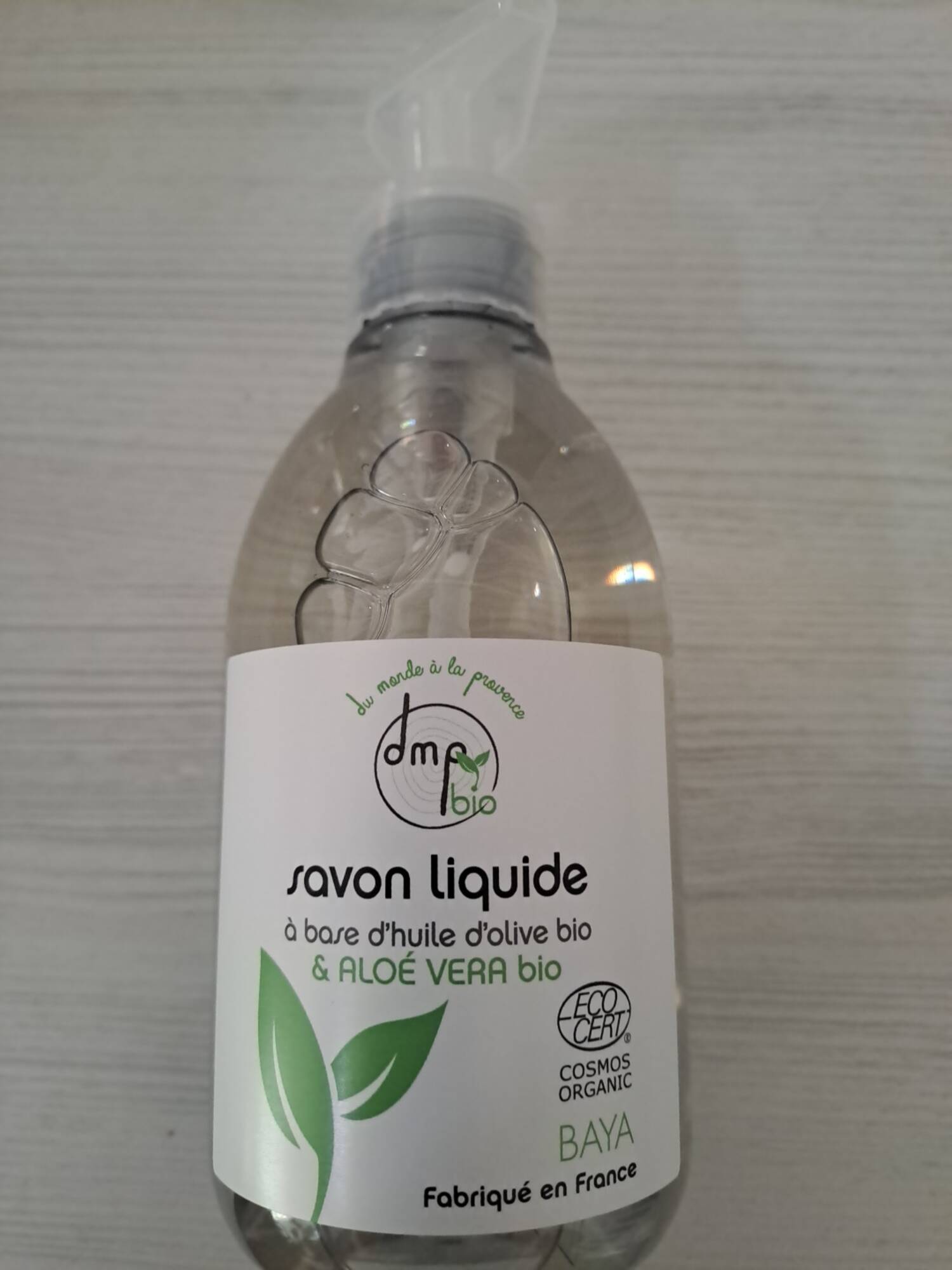 DU MONDE DE LA PROVENCE - Savon liquide huile d'olive bio & aloé vera bio
