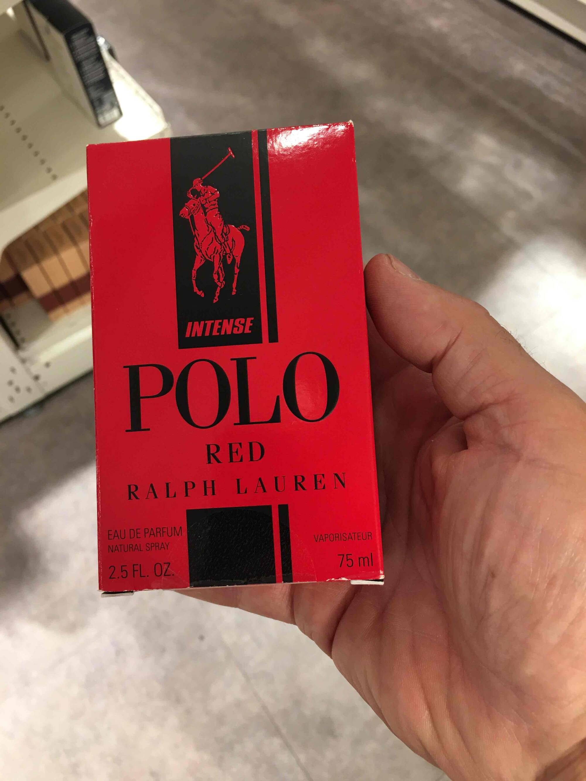 RALPH LAUREN - Polo red - Eau de parfum intense