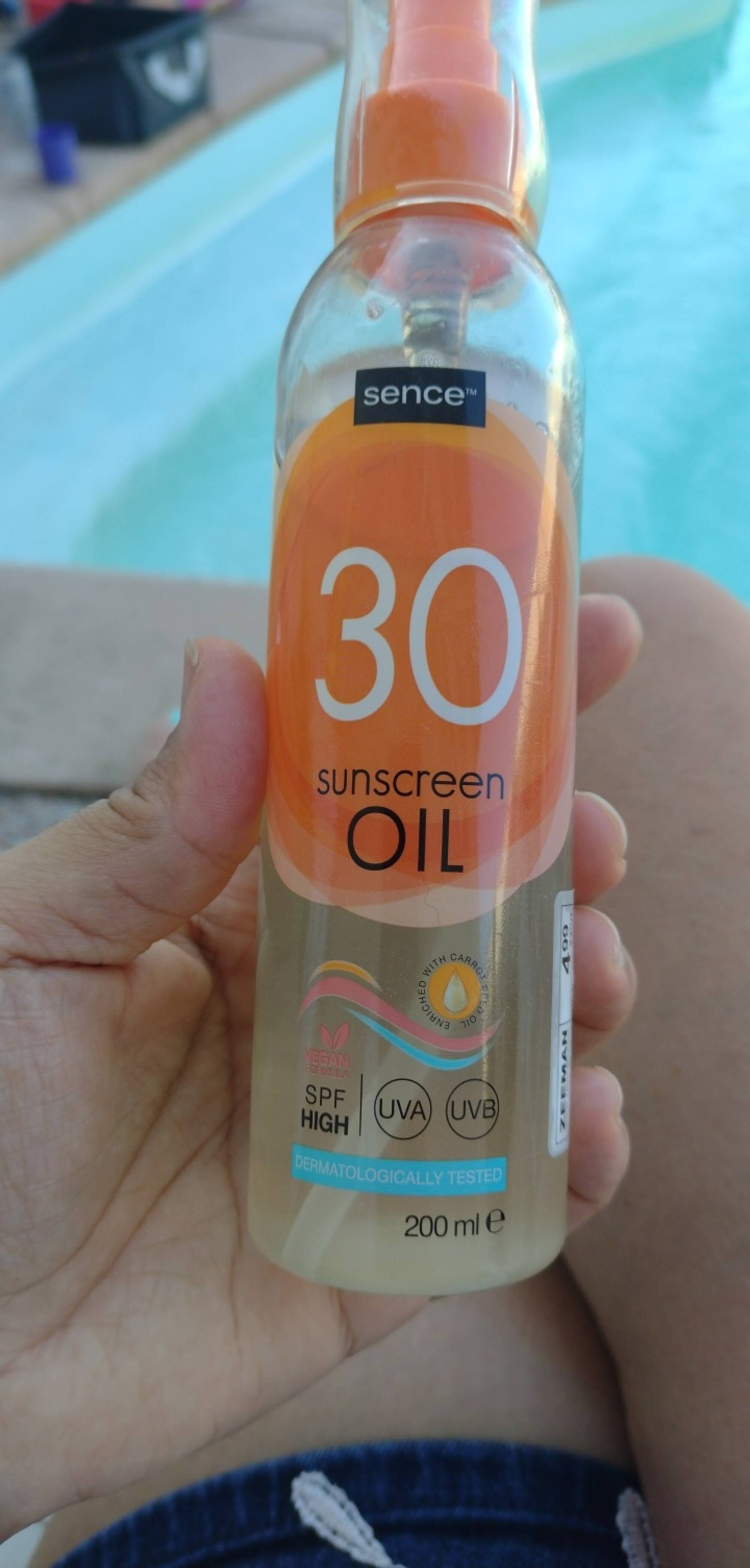SENCE - Sunscreen oil SPF 30 
