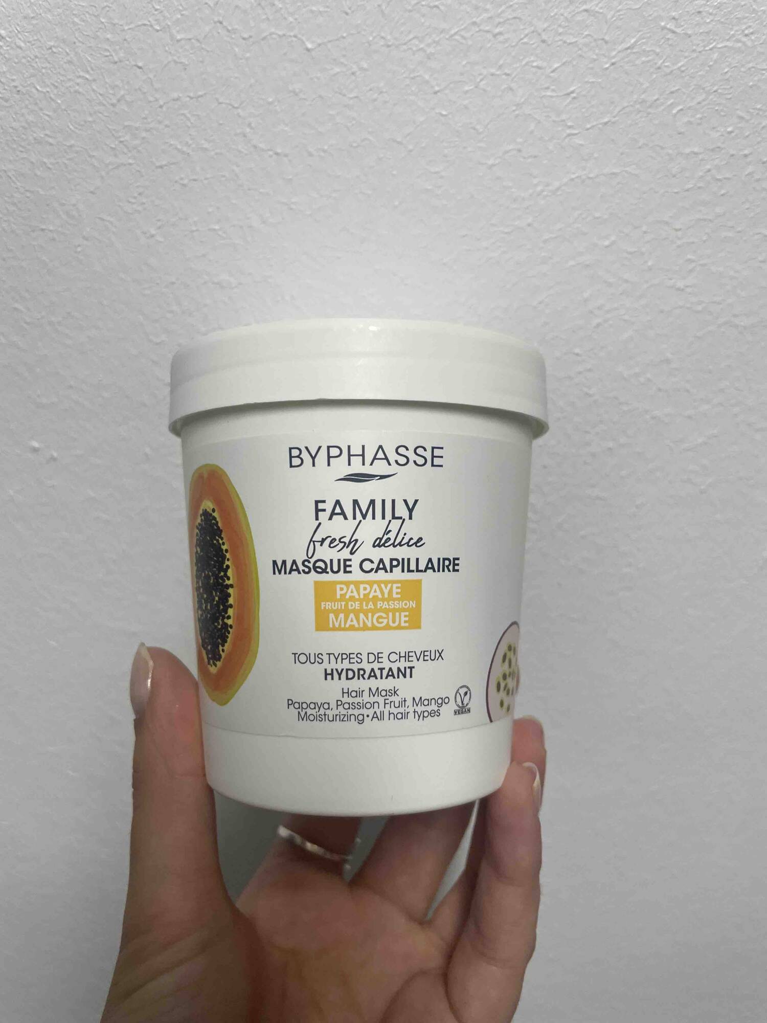 BYPHASSE - Family masque capillaire papaye mangue