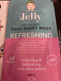 JELLY - Pre-treated face sheet mask refreshing