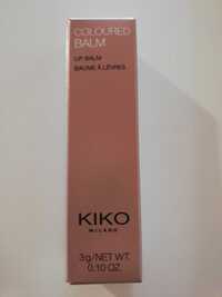 KIKO - Coloured balm - Baume à lèvres 