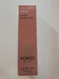 KIKO - Coloured balm - Baume à lèvres 