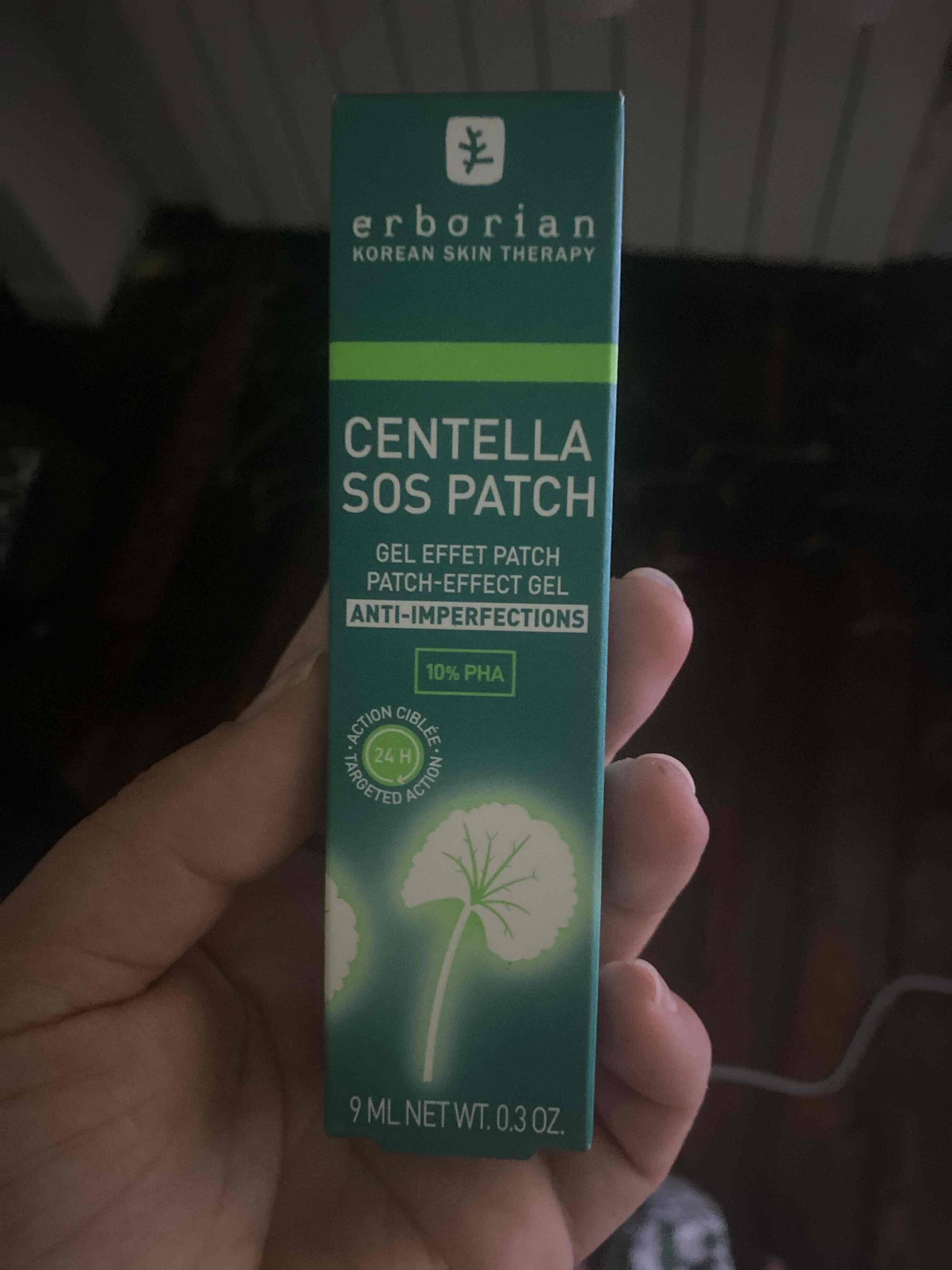ERBORIAN - Centella sos patch- gel effet patch anti imperfections