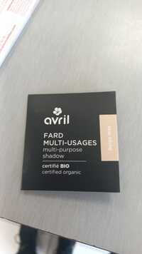 AVRIL - Fard multi-usages bio beige mat