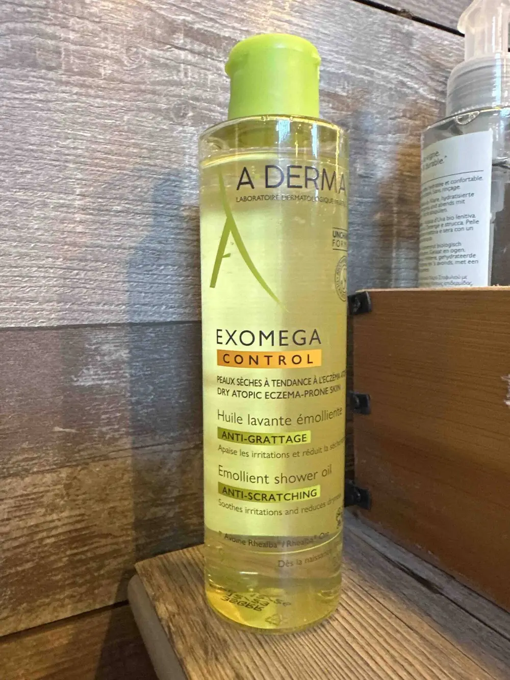 A-DERMA - Exomega control - Huile lavante émolliente