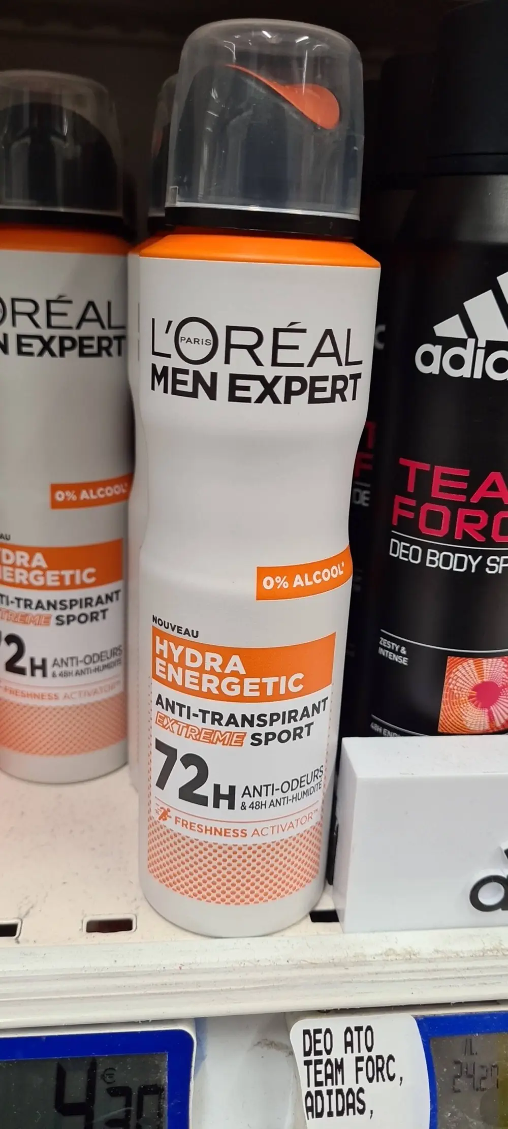 L'ORÉAL PARIS - Men expert - Anti-transpirant hyda energetic 72h