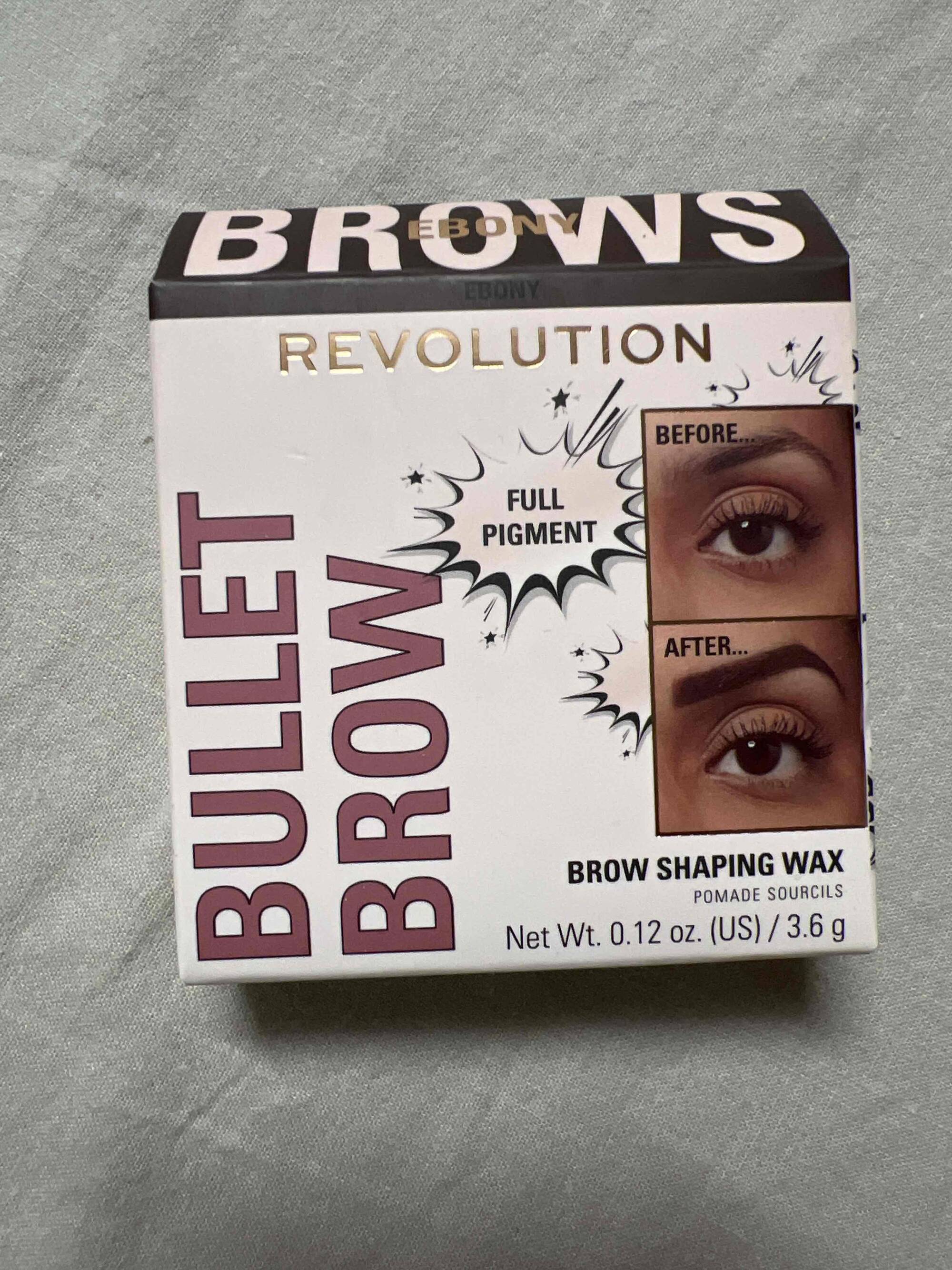 REVOLUTION - Bullet brow - Pomade sourcils
