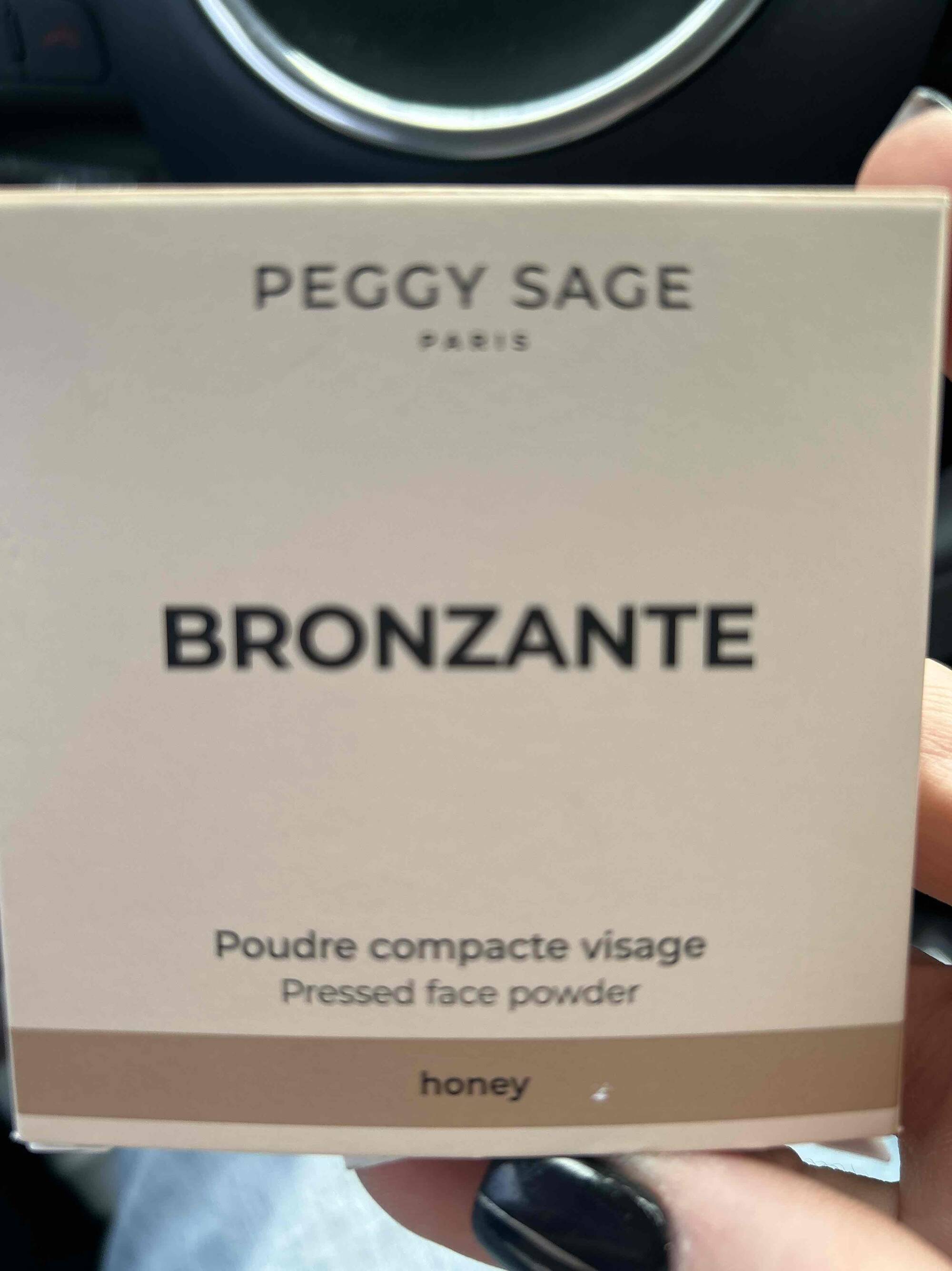 PEGGY SAGE - Bronzante - Poudre compacte visage honey