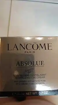 LANCÔME - Absolue - Soin regard revitalisant 