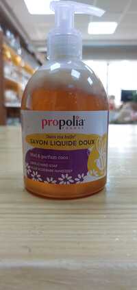 PROPOLIA - Savon liquide doux miel et parfum coco