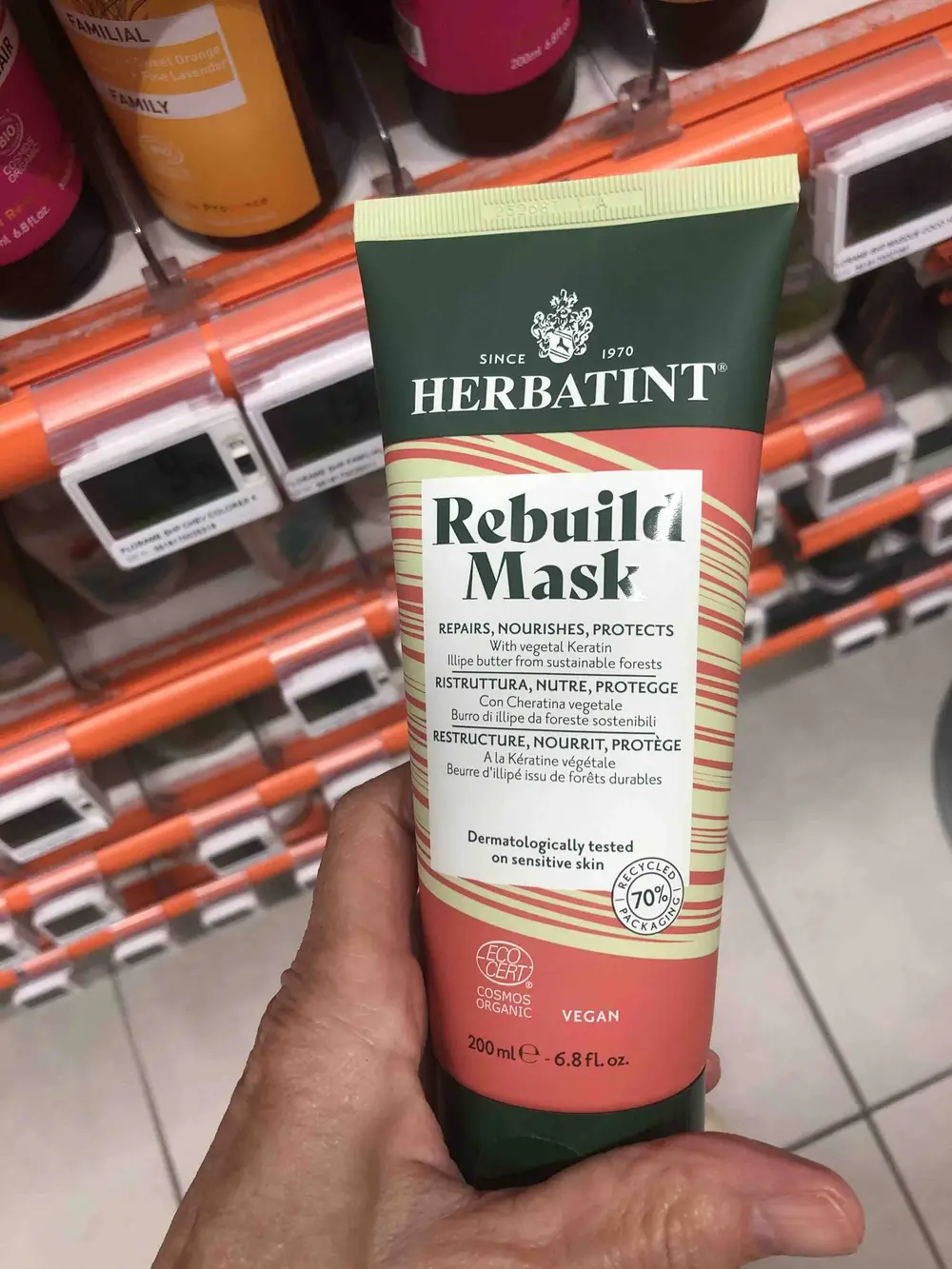 HERBATINT - Rebuild mask