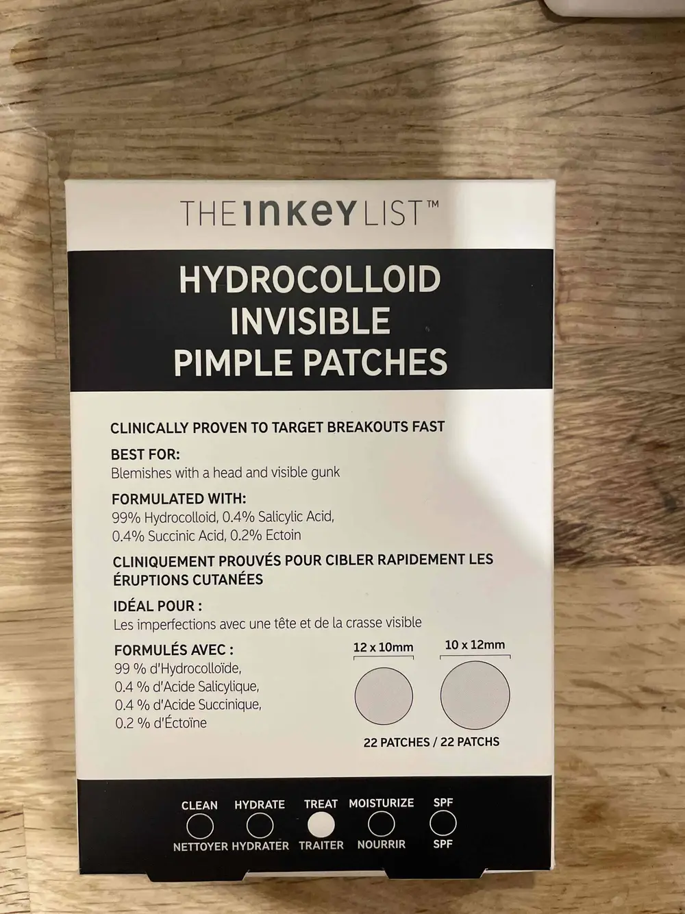 THE INKEY LIST - Hydrocolloid  invisible pimple patches