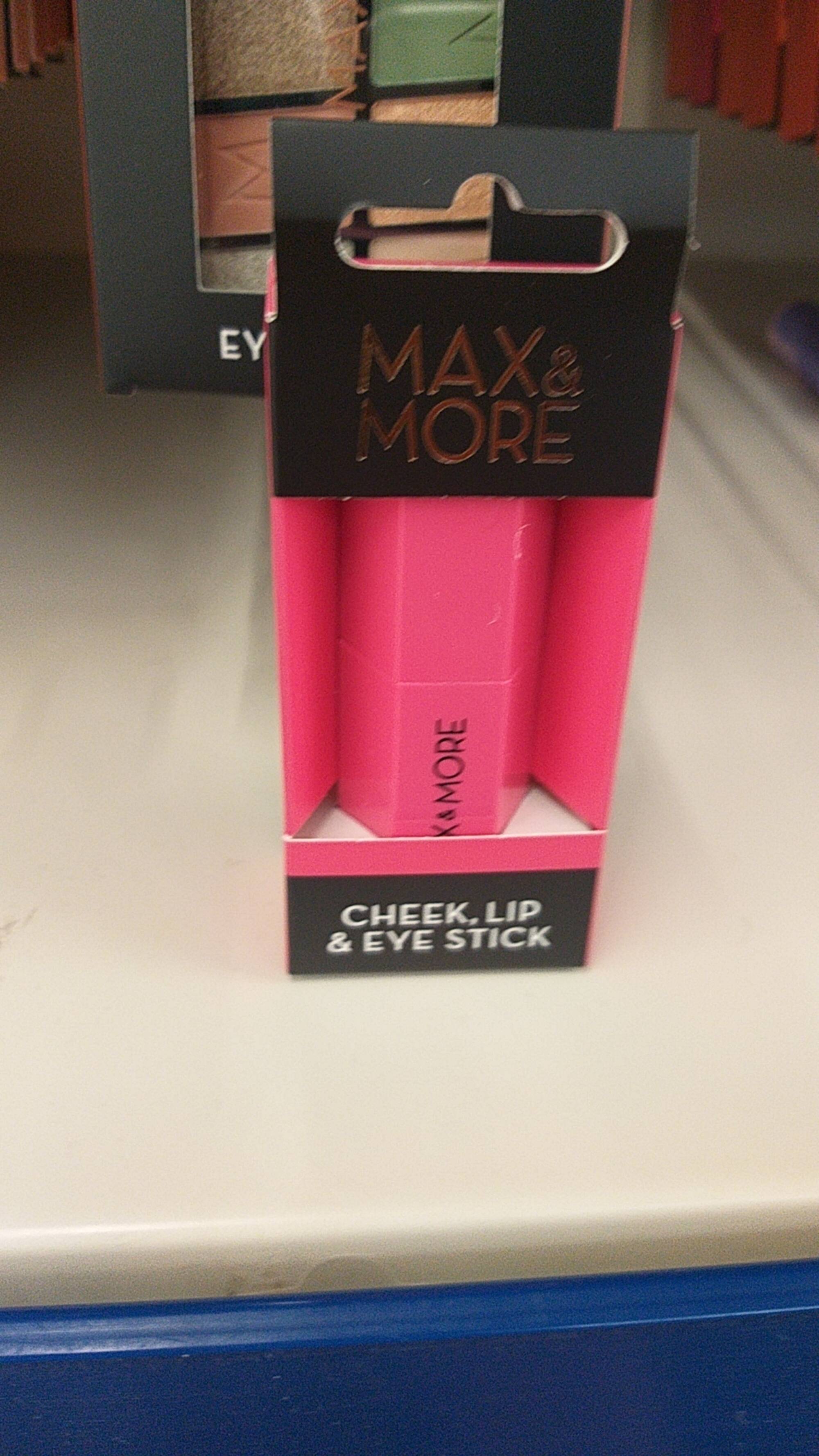 MAX & MORE - Cheek-lip and eye stick