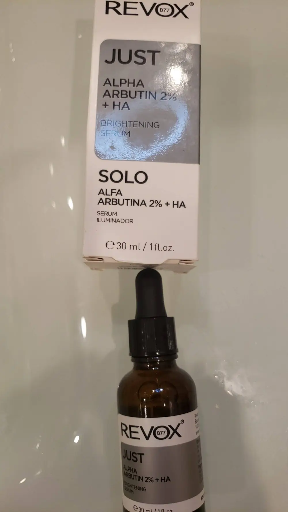 REVOX - Just alpha arbutin 2%+HA - Brightening serum