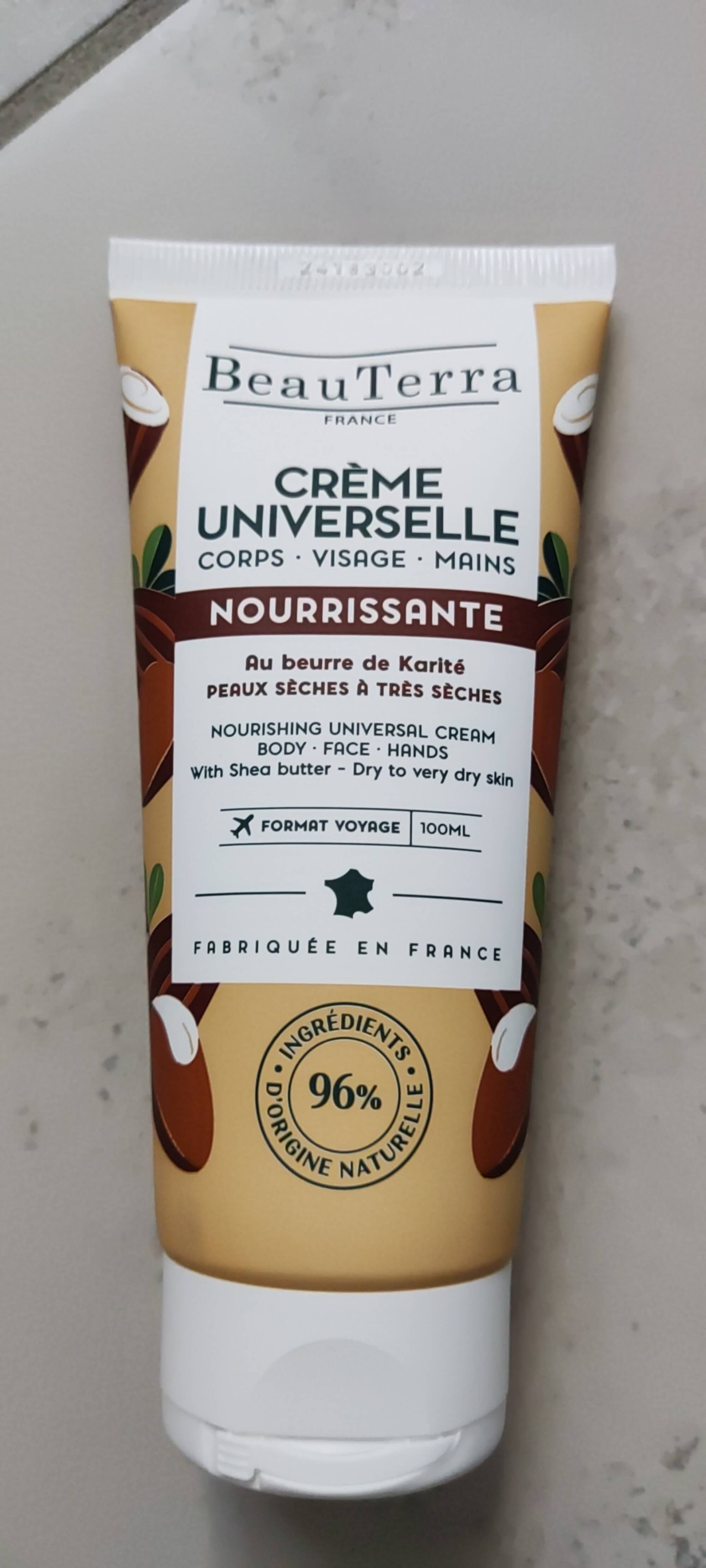 BEAUTERRA - Crème universelle nourrissante 