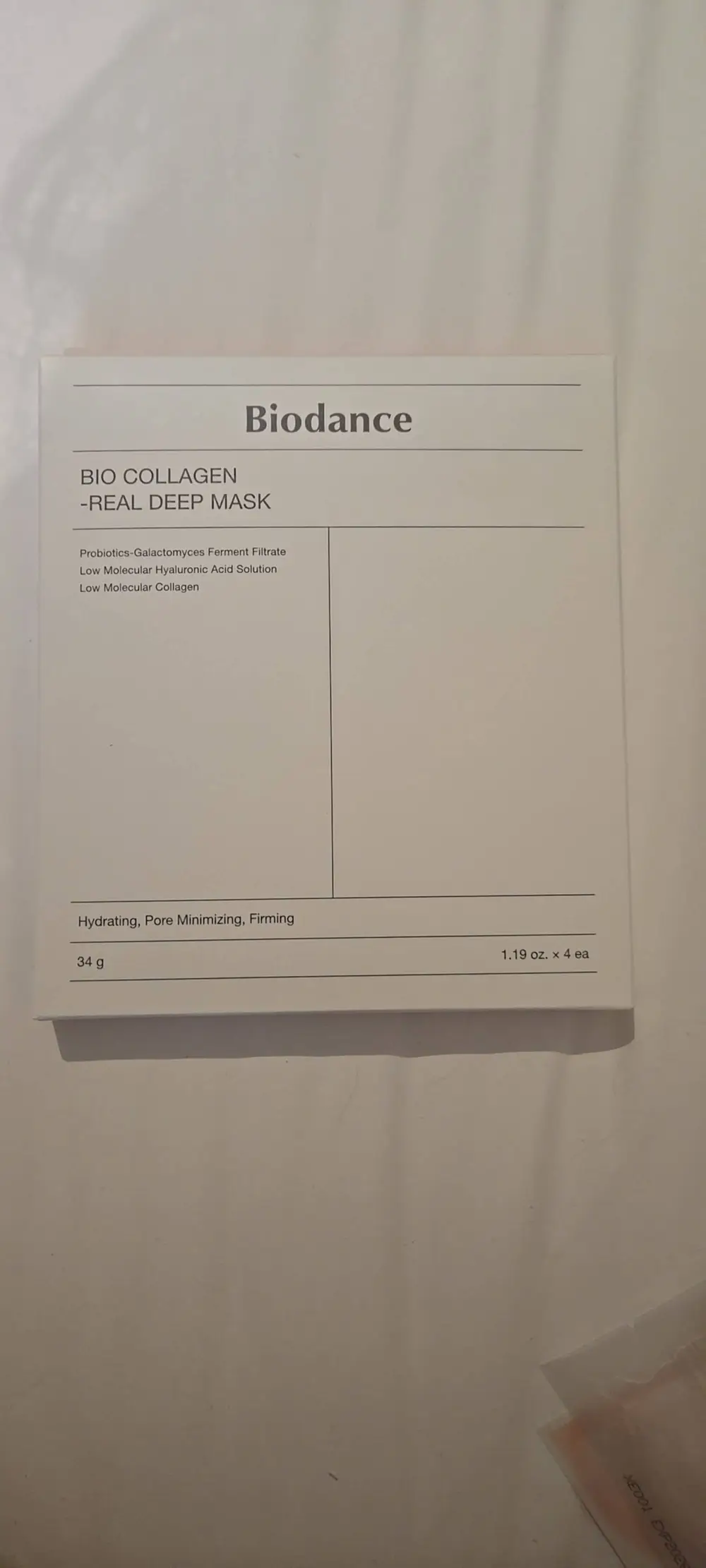 BIODANCE - Bio collagen - Real deep mask