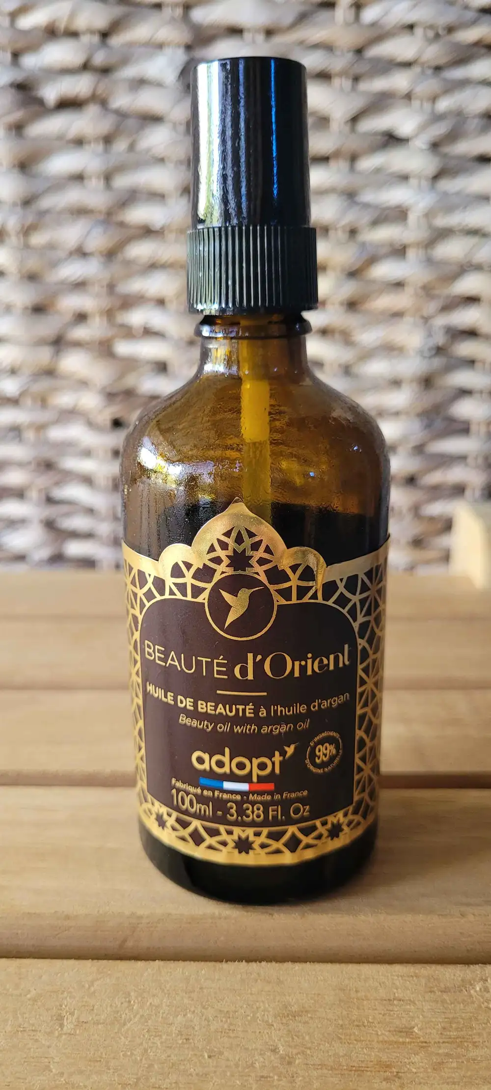 ADOPT' - Beauté d'Orient - Huile de beauté à l'huile d'argan